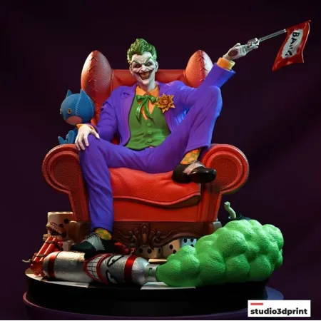 Joker STL 3D Print Files