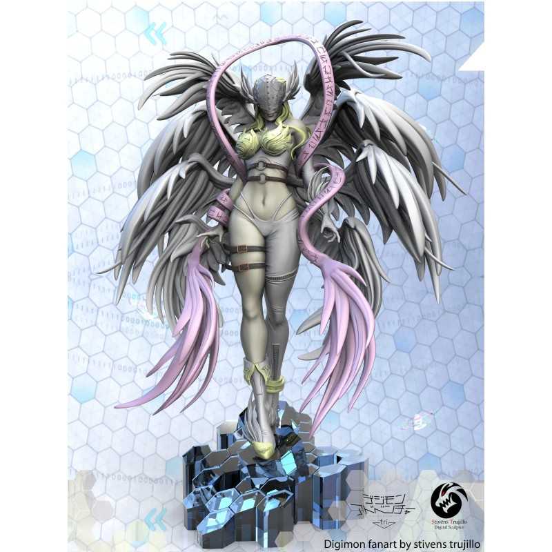 Angewomon Digimon Stl D Print Files