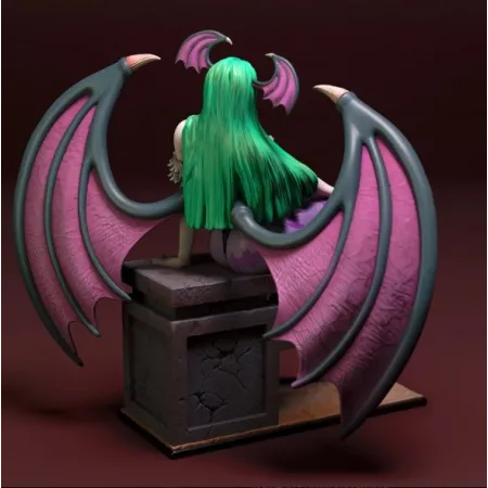 Morrigan Darkstalkers 5 NSFW STL 3D Print Files