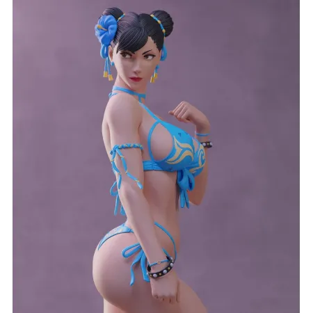 Chun Li bikini NSFW Street Fighter STL 3D print files