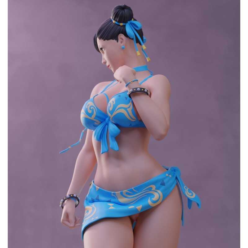 Chun Li Bikini Nsfw Street Fighter Stl 3d Print Files