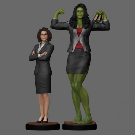 She-Hulk - STL 3D print files