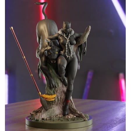 Black Panther Shuri + NSFW - STL 3D print files