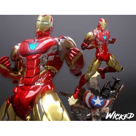 Iron Man and the shield - STL Files for 3D Print