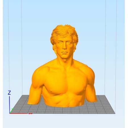 Rocky Balboa Bust - STL 3D print files
