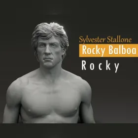Rocky Balboa Bust - STL 3D print files