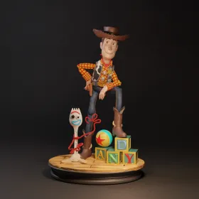Woody and Forky Toy Story - STL 3D print files
