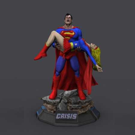 Superman Crisis - STL Files for 3D Print