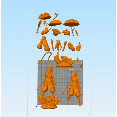 Ahsoka Tano Samurai - STL 3D print files