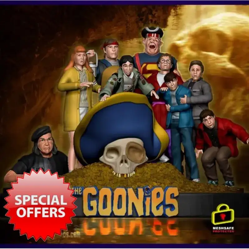 The Goonies Diorama - STL 3D print files