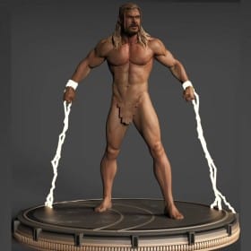 Thor Love and Thunder Nude - STL 3D print files
