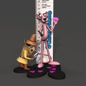 Pink Panther - STL 3D print files