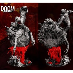 Doom Slayer Diorama - STL 3D print files