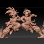 Goten vs Trunks Diorama - STL 3D print files
