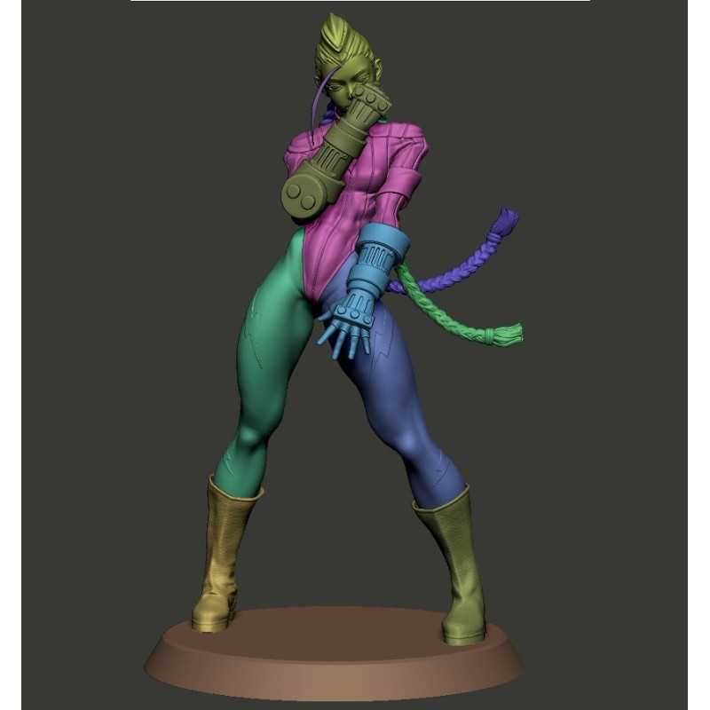STL file Cammy Street Fighter 6 🆕・3D printer design to download・Cults