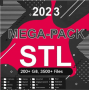 Mega-Pack STL 200+Gb 3500+Files - STL Files for 3D Print