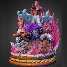 Buu diorama - Dragon Ball Z - STL 3D print files