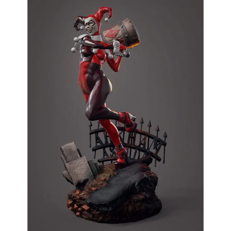 Harley Quinn Stl 3d Print Files 