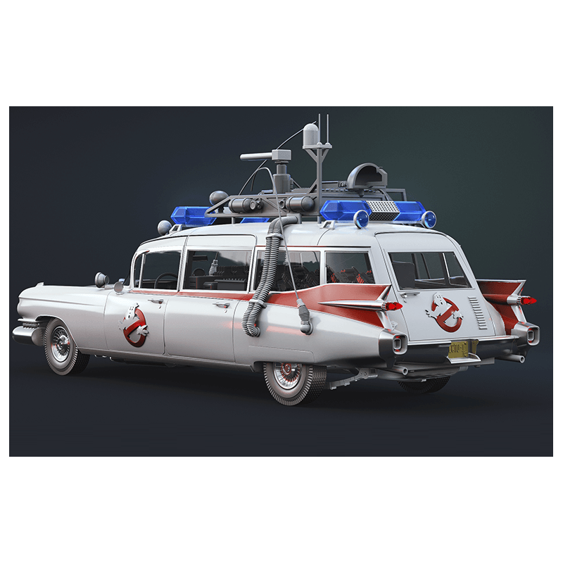 Ecto-1 Ghostbusters - STL 3D print files