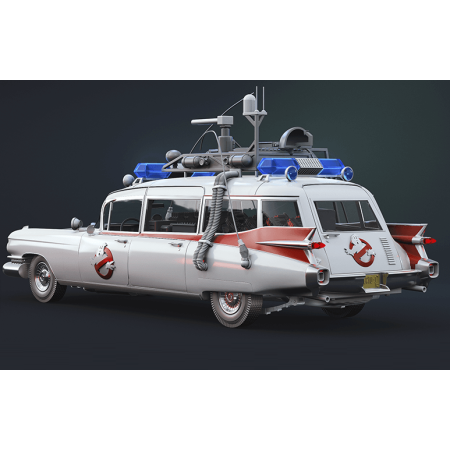 Ecto-1 Ghostbusters - Stl 3d Print Files