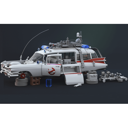 Ecto-1 Ghostbusters - STL 3D print files