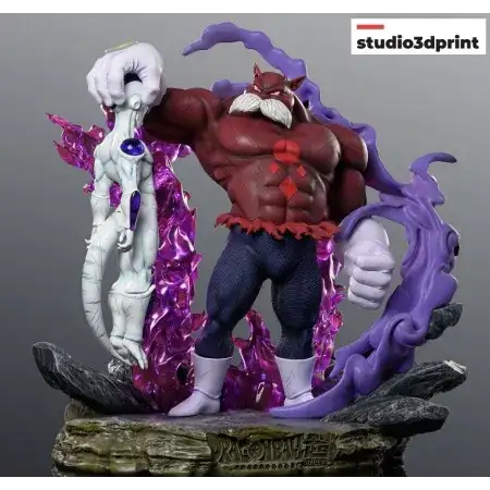 Toppo vs Freezer Dragon Ball Super - STL 3D print files