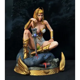 Warrior woman - STL 3D print files
