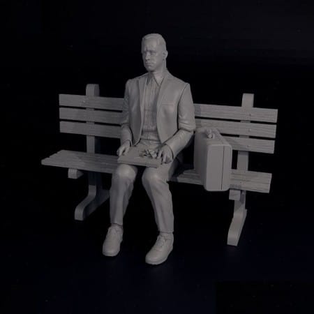 Forrest Gump - STL 3D print files