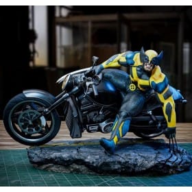 Wolverine on bike - STL 3D print files