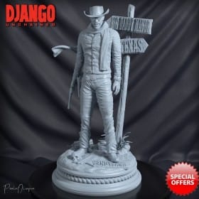 Django Unchained - STL 3D print files