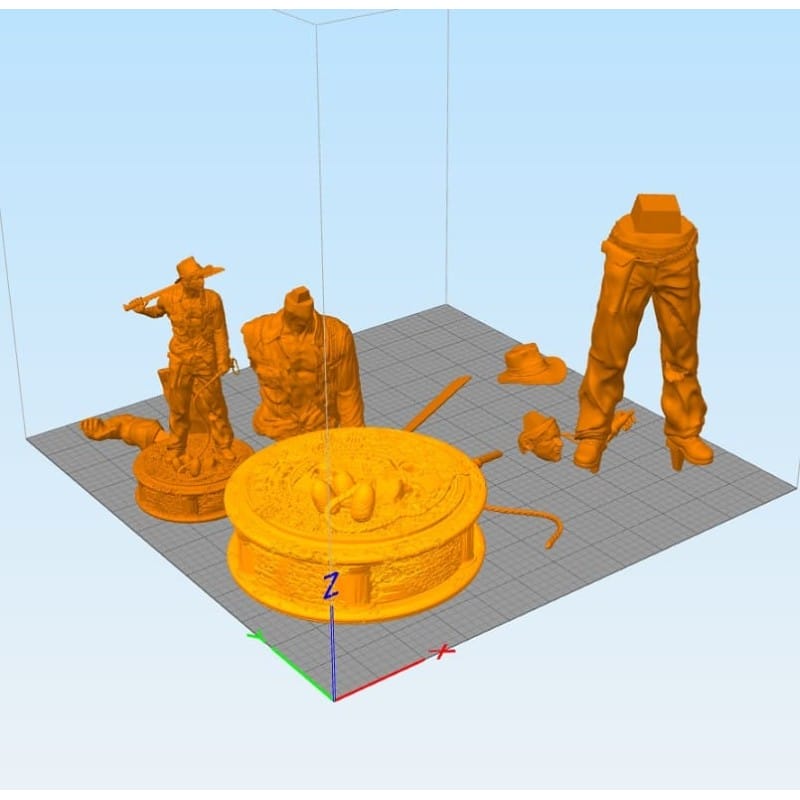 Indiana Jones Raiders of the Lost Ark - STL 3D print files