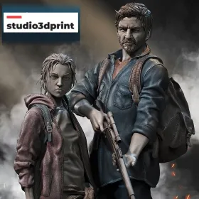 Ellie and Joel The Last of Us - STL 3D print files