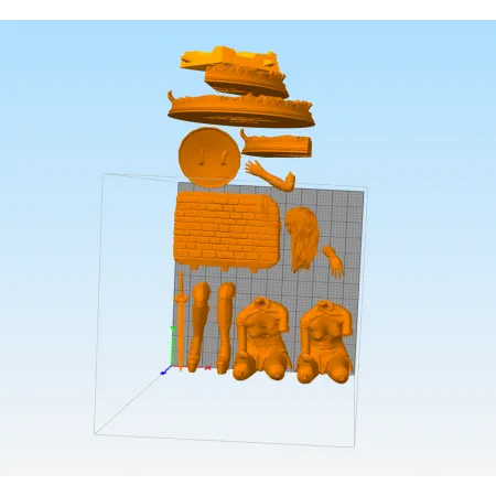 Wonder Woman NSFW - STL Files for 3D Print