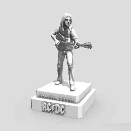 ACDC Band Rock - STL 3D print files