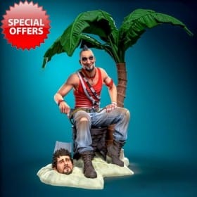 Vaas Montenegro Far Cry 3 - STL 3D print files