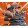 Naruto and Kurama diorama - STL Files for 3D Print