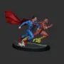 SUPERMAN AND FLASH RUNNING - STL Files for 3D Print