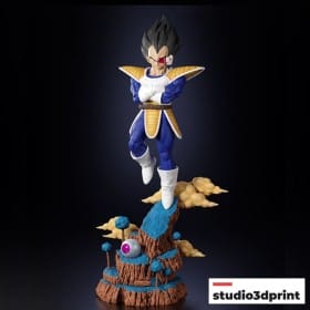 Vegeta Dragon Ball - STL 3D print files