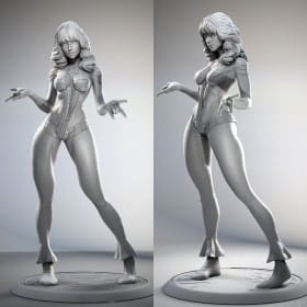 Spinneret Mary Jane - STL 3D print files