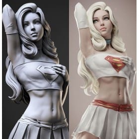 Supergirl - STL 3D print files