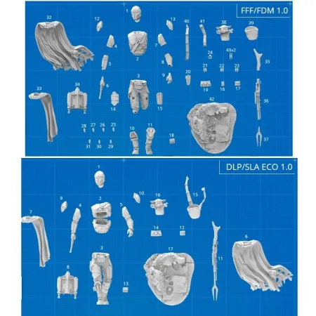 The Mandalorian - STL 3D print files