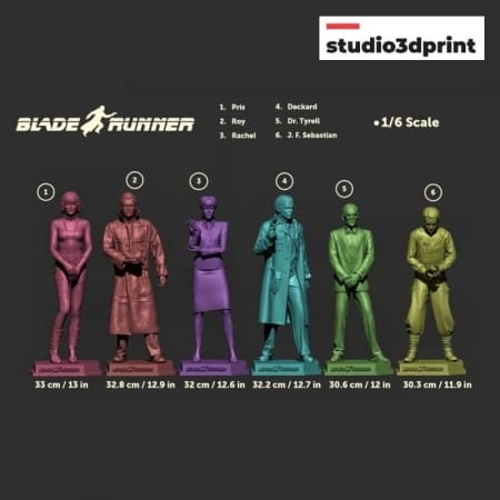 Blade Runner Pack - STL 3D print files