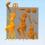 Bride of Frankenstein - STL 3D print files