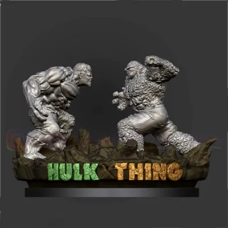 Hulk vs The Thing - STL 3D print files