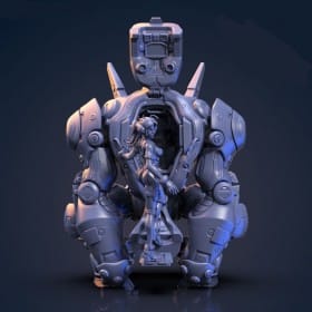 Silverback and Jane - STL 3D print files