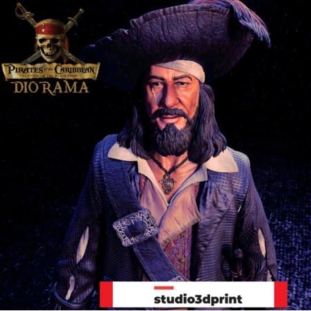 Pirates of the Caribbean Diorama - STL 3D print files