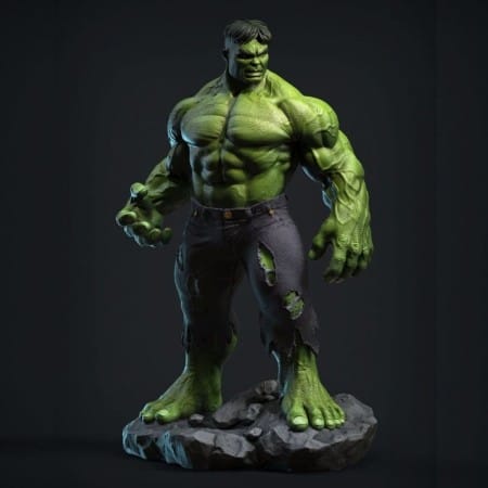 Incredible Hulk - STL 3D print files