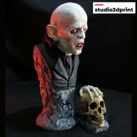 Nosferatu Bust Klaus Kinski - STL 3D print files