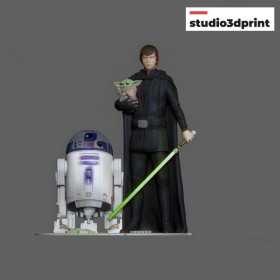 Luke Skywalker Star Wars Mandalorian - STL Files for 3D Print