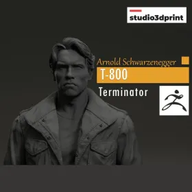 Arnold Schwarzenegger T-800 Terminator 1984 - STL 3D print files